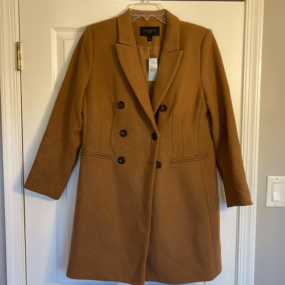New with tags!! Ann Taylor camel colored winter coat